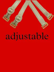 AROUSY Pack Of 2 Adjustable Bra Straps With All Day Comfort