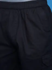 V-Mart Men Mid-Rise Cotton Cargo Shorts