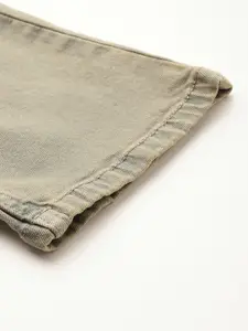 The Roadster Lifestyle Co. Men Tapered Fit Heavy Fade Stretchable Jeans