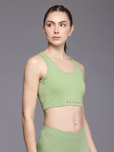 HRX by Hrithik Roshan Full Coverage Rapid Dry Lightly Padded Yoga Bra HRX_SS24_W_BA_KY6707