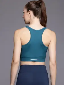 HRX by Hrithik Roshan Lightly Padded Full Coverage Running Bra HRX_SS24_W_BA_KR4331_A