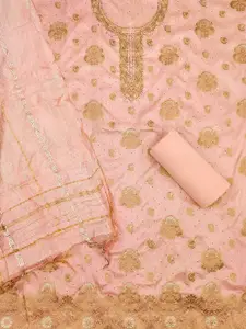 Panzora Woven Design Unstitched Dress Material