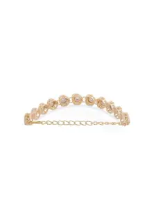AMI Women Gold-Plated Wraparound Bracelet