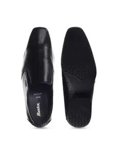 Bata Men Round Toe Slip-On Formal Shoes