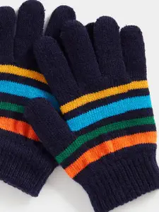 mothercare Boys Striped Hand Gloves