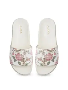 ALDO Women Slide Flat Printed Sliders