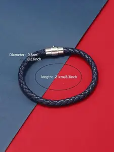 KARISHMA KREATIONS Men Leather Wraparound Bracelet