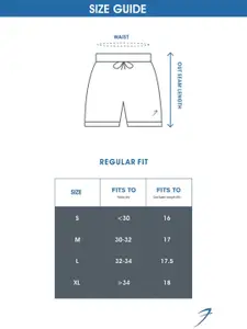 FUAARK Men Dri-FIT Mid-Rise Gym Shorts