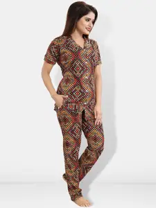 Be You Women Printed Night suit