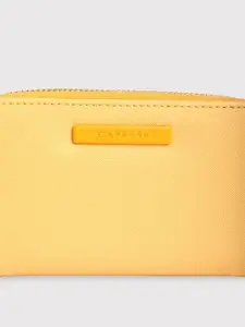 Caprese Women Textured Zip Around Wallet