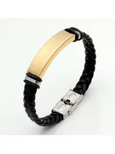SALTY Men Leather Wraparound Bracelet