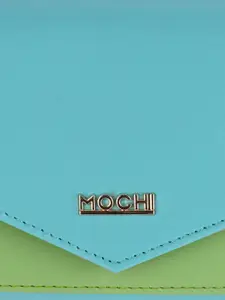 Mochi Women Colourblocked Envelope Wallet