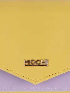 Mochi Women Colourblocked Envelope Wallet