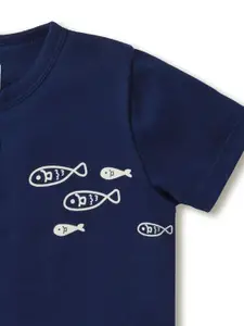 INCLUD Infant Boys Henley Neck Pure Cotton T-shirt