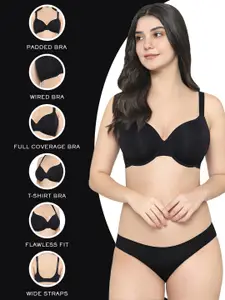 Wacoal Full Coverage Underwired Lightly Padded Rapid-Dry T-shirt Bra With All Day Comfort