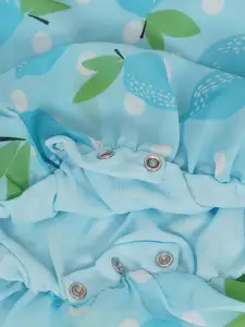 Creative Kids Infant Girls Pack of 2 Printed Romper Dresses