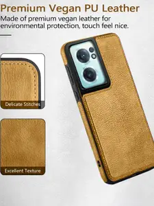 Karwan Vegan Leather Oneplus Nord CE2 Mobile Back Case