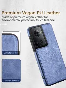 Karwan Vegan Leather Oneplus 10R Mobile Back Case