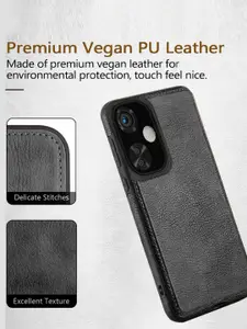 Karwan Unisex Vegan Leather Oneplus Nord CE3 Lite Mobile Back Case