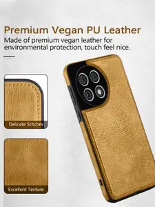 Karwan Vegan Leather Oneplus 11R Mobile Back Case