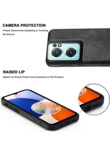 Karwan Unisex Vegan Leather Oneplus Nord CE2 Lite Mobile Back Case