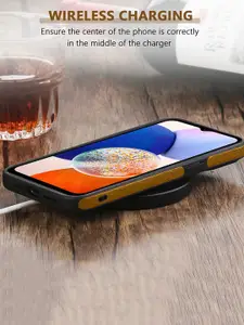 Karwan Vegan Leather Samsung S23 FE Mobile Back Case