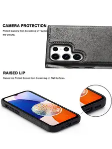 Karwan Vegan Leather Samsung S22 Ultra Mobile Back Case