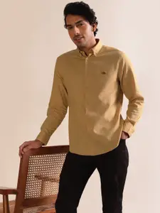 Andamen Premium Dobby Button-Down Collar Long Sleeves Cotton Casual Shirt