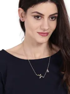 OOMPH Set Of 2 Contemporary Pendants With Chains