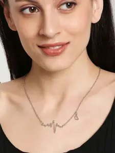 OOMPH Set Of 2 Contemporary Pendants With Chains