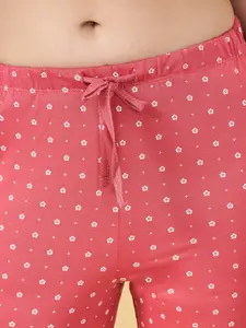 Dreamz by Pantaloons Women Printed Pure Cotton Lounge Pants