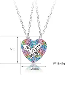 EL REGALO Set Of 2 Pendant With Chain