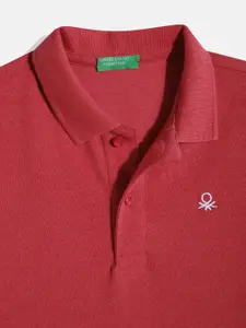 United Colors of Benetton Boys Polo Collar T-shirt