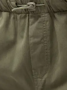 Koton Men Mid-Rise Pure Cotton Cargos