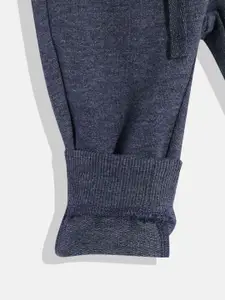 United Colors of Benetton Boys Solid Jogger with Brand Logo Print