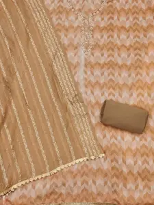 Panzora Printed Unstitched Dress Material