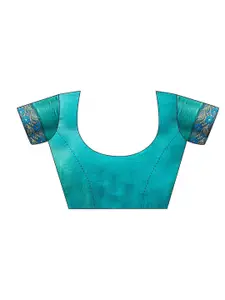 Mitera Floral Printed Zari Bagh Saree