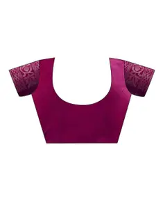 Mitera Ethnic Motifs Woven Design Zari Banarasi Saree