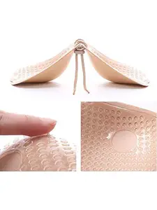 BRACHY Pack Of 2 Adhesive Backless Stick On Bra With All Day Comfort