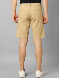 Louis Philippe Sport Men Geometric Printed Slim Fit Shorts
