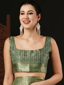 Anouk Floral Printed Sungudi Zari Saree