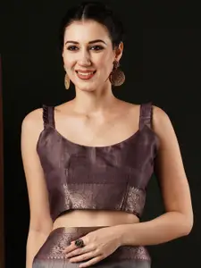 Anouk Floral Printed Zari Sungudi Saree