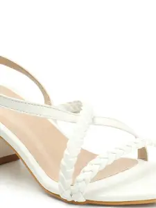 ICONICS Open Toe Block Heels