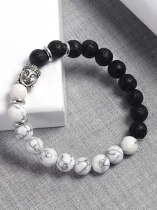 MEENAZ Men Silver-Plated Bracelet