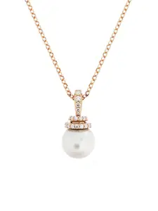 SWAROVSKI Gold-Plated Pendant With Chain