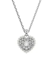 SWAROVSKI Rhodium-Plated Pendant With Chain