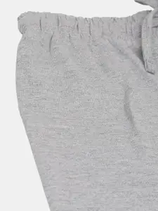 mackly Girls Printed Pure Cotton Straight Lounge Pants