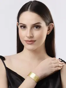 NVR Gold-Plated Cuff Bracelet