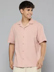Aeropostale Pure Cotton Seersucker Casual Shirt