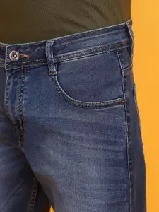 V-Mart Men Slim Fit Clean Look Heavy Fade Knitted Cotton Jeans